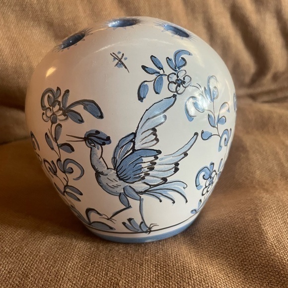 Hand Painted Ceramic Bud Vase - Picture 1 of 6